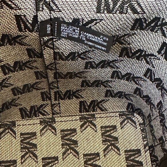 Michael Kors Black Hadleigh Small Double Handle Tote Messenger Bag 38F3G8FT5L - Picture 7 of 16